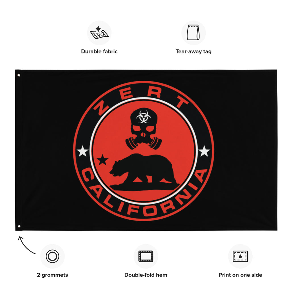 ZERT California State Troop Flag