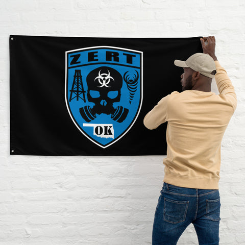 Image of ZERT Oklahoma State Troop Flag