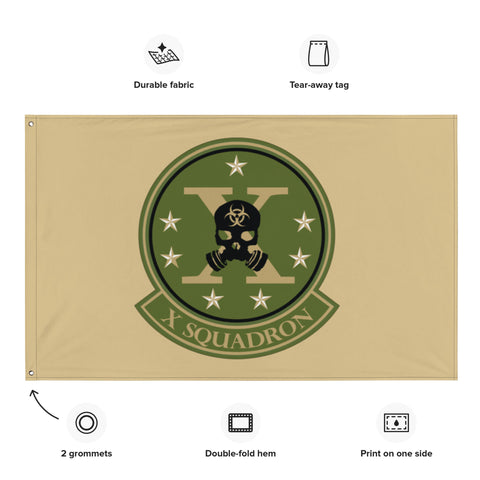 Image of ZERT X Squadron Flag - FDE