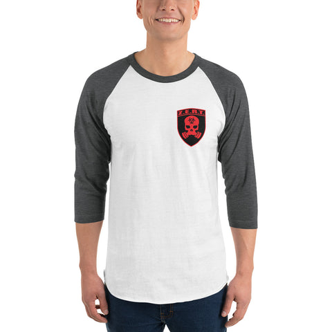 Image of ZERT 3/4 Sleeve Raglan Baseball Shirt