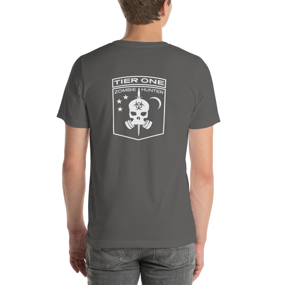Tier One Zombie Hunter Short-Sleeve Unisex T-Shirt