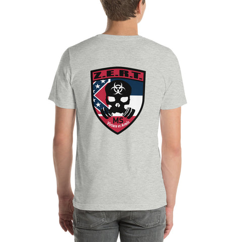 Image of ZERT Mississippi State Troop Short-Sleeve Unisex T-Shirt