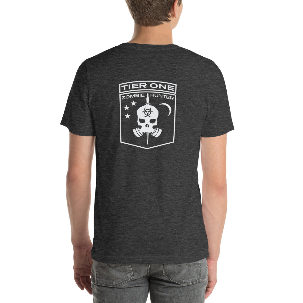 Tier One Zombie Hunter Short-Sleeve Unisex T-Shirt