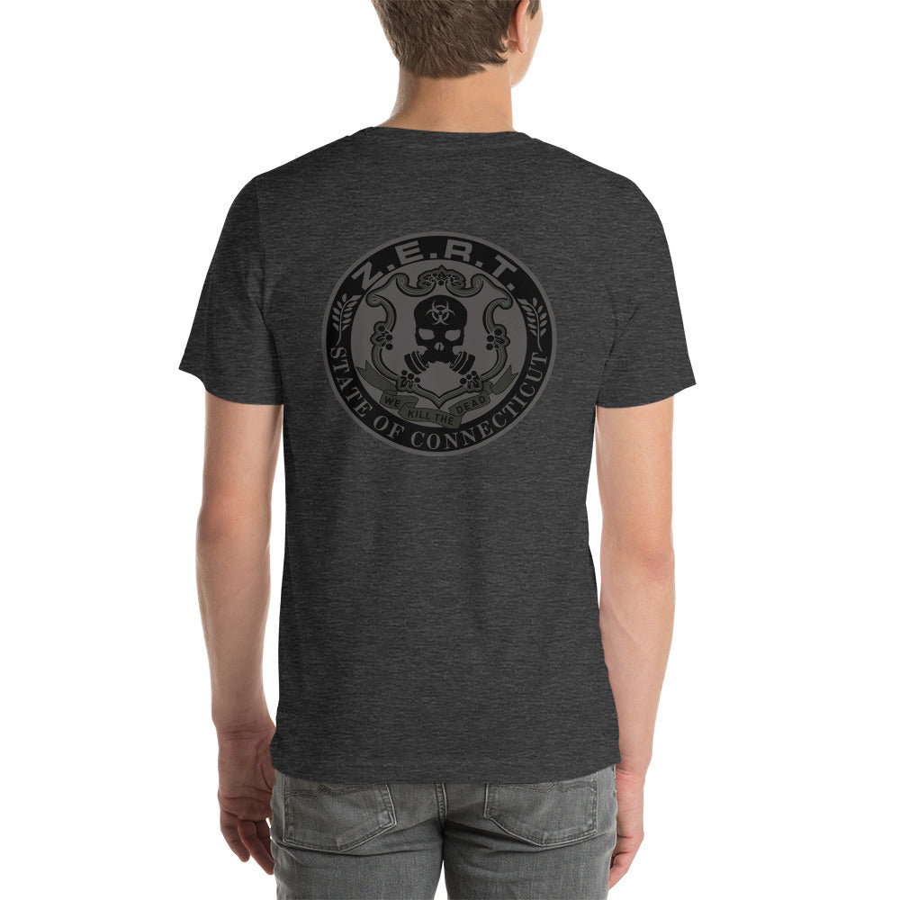 ZERT Connecticut Black Out Short-Sleeve Unisex T-Shirt