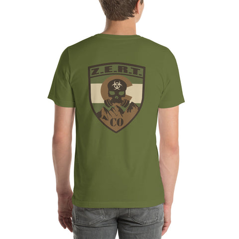 Image of ZERT Colorado State Troop Short-Sleeve Unisex T-Shirt