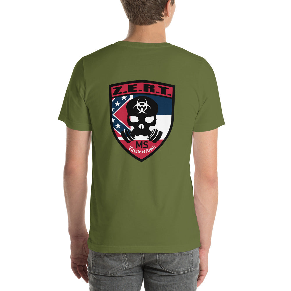ZERT Mississippi State Troop Short-Sleeve Unisex T-Shirt