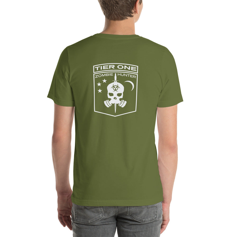 Tier One Zombie Hunter Short-Sleeve Unisex T-Shirt