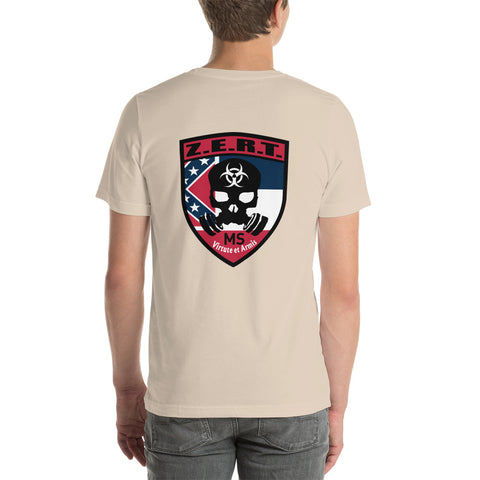 Image of ZERT Mississippi State Troop Short-Sleeve Unisex T-Shirt