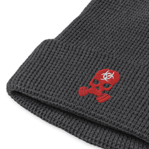 Image of ZERT Skull Waffle beanie