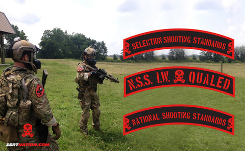 Image of ZERT Selection Shooting Standards (SSS) Targets - 15 Target Pack