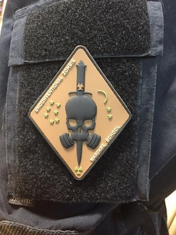 Image of Unconventional Zombie Warfare School PVC Patch