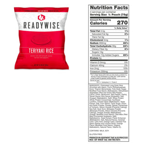 ReadyWise Gluten Free Grab & Go Bucket - 84 Servings