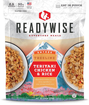 ReadyWise Reeline Teriyaki Chicken & Rice - 6 Pack Case