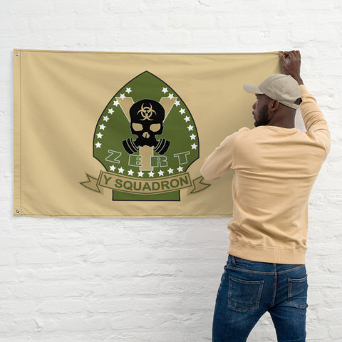 Image of ZERT Y Squadron Flag - FDE