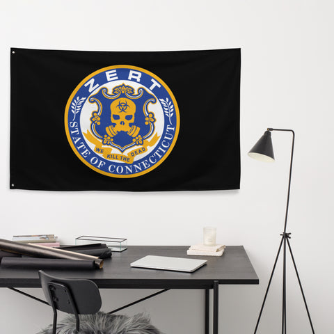 Image of ZERT Connecticut State Troop Flag