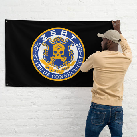 Image of ZERT Connecticut State Troop Flag