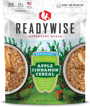 ReadyWise Appalachian Apple Cinnamon Cereal - 6 Pack Case