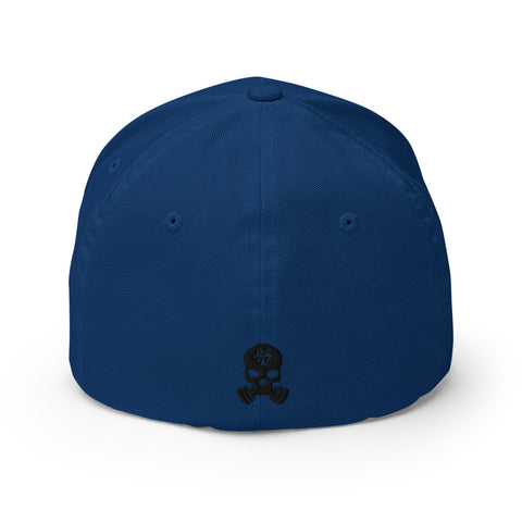 Image of ZERT Skull FlexFit Hat - Black Logo