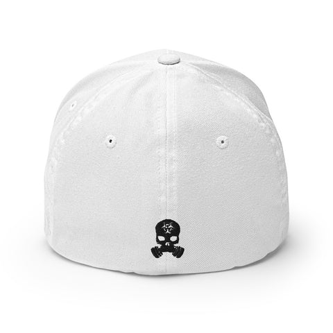 Image of ZERT Skull FlexFit Hat - Black Logo