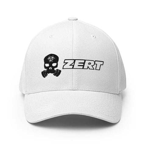 Image of ZERT Skull FlexFit Hat - Black Logo