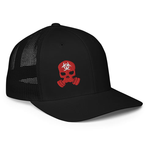 Image of ZERT Skull Closed Back Mesh Hat