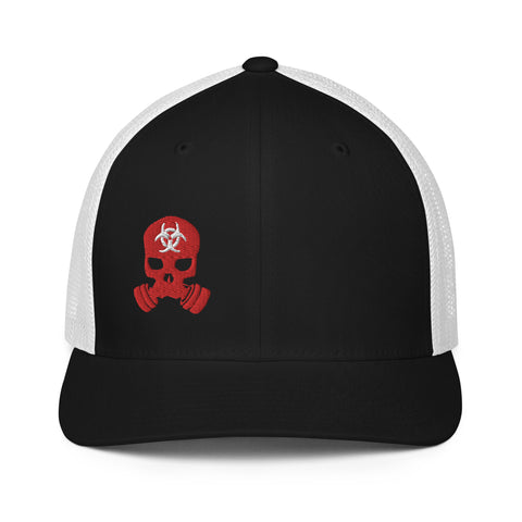 Image of ZERT Skull Closed Back Mesh Hat