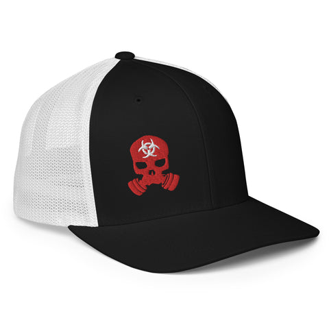 Image of ZERT Skull Closed Back Mesh Hat