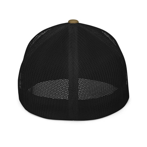 Image of ZERT Skull Closed Back Mesh Hat