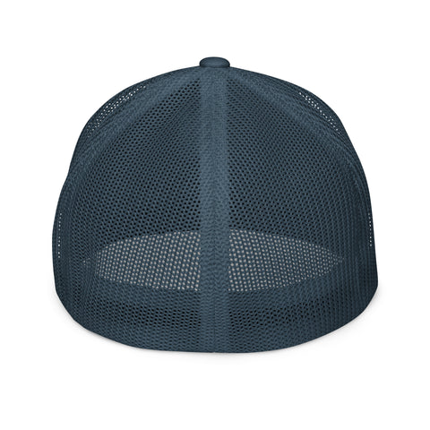 Image of ZERT Skull Closed Back Mesh Hat