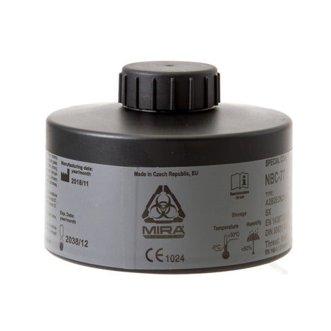 Image of CBRN Gas Mask Filter NBC-77 SOF 40mm Thread - 20 Year Shelf Life