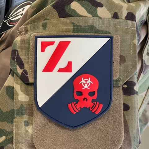 Image of Z Squadron Patch - Red, White & Blue