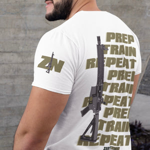 ZERT Nation Prep, Train & Repeat Unisex T Shirt