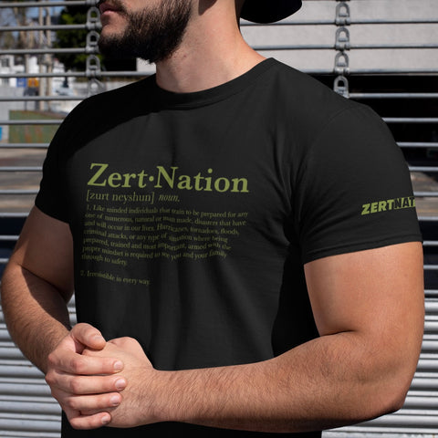 Image of ZERT Nation Definition Unisex T Shirt