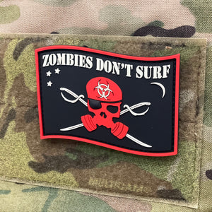 Zombies Don't Surf - PVC Patch