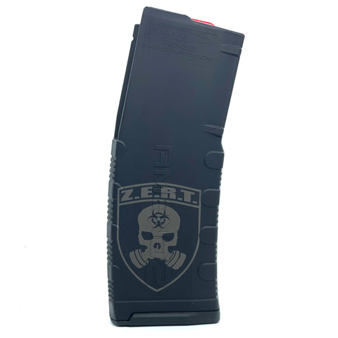 Image of ZERT Amend 2 Custom Call Sign Laser Engraved 30 Round Magazines