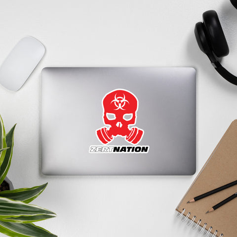 Image of ZERT Nation Bubble-free stickers