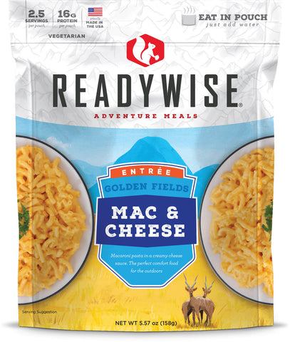 Image of ReadyWise Golden Fields Mac & Cheese - 6 Pack Case