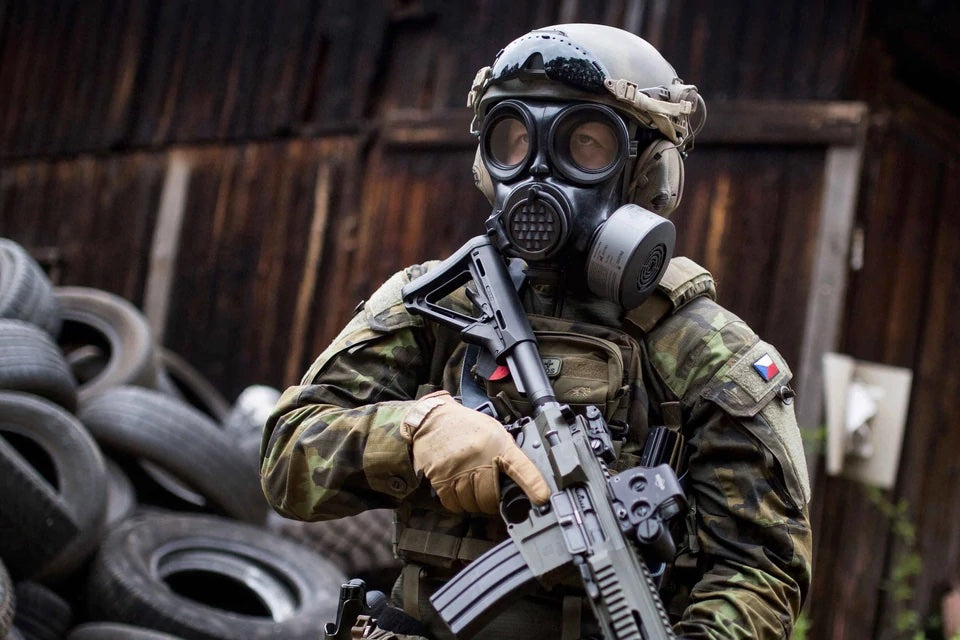 MIRA Safety CM-7M Military Gas Mask Full Face Respirator