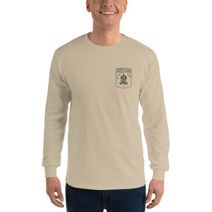 Tier One Zombie Hunter OD Green Men’s Long Sleeve Shirt