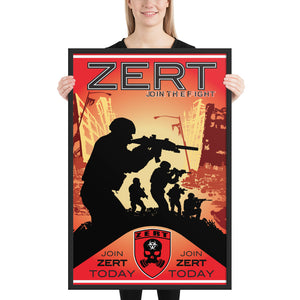 ZERT Join Today Framed Wall Art