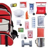 Image of ReadyWise 64 Piece Survival Backpack - Red