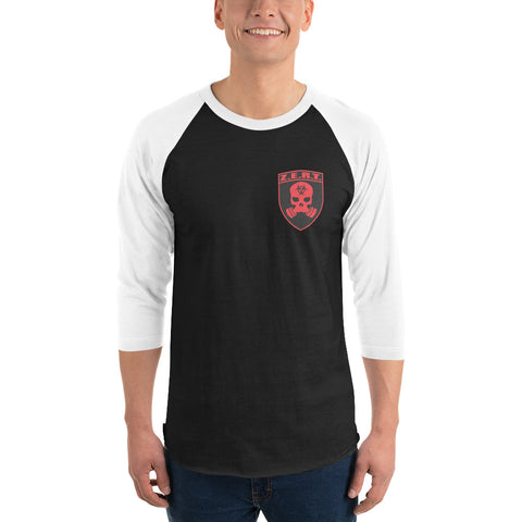 Image of ZERT 3/4 Sleeve Raglan Baseball Shirt