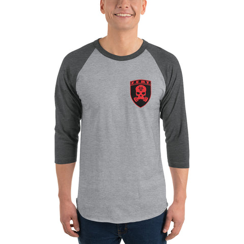 Image of ZERT 3/4 Sleeve Raglan Baseball Shirt