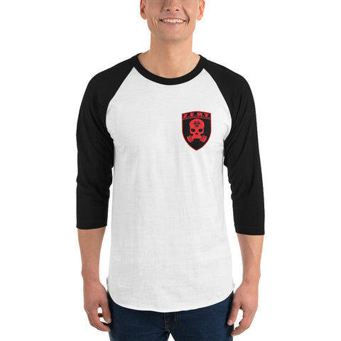 Image of ZERT 3/4 Sleeve Raglan Baseball Shirt