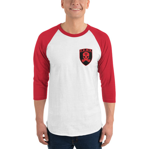 Image of ZERT 3/4 Sleeve Raglan Baseball Shirt