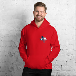 ZERT Texas State Troop Unisex Hoodie - Black ZERT Nation Sleeve Logo