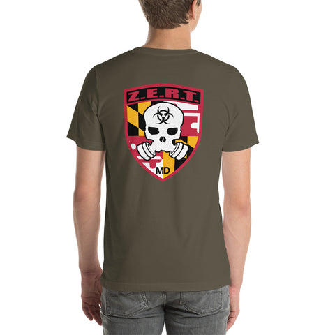 Image of ZERT Maryland State Troop Short-Sleeve Unisex T-Shirt