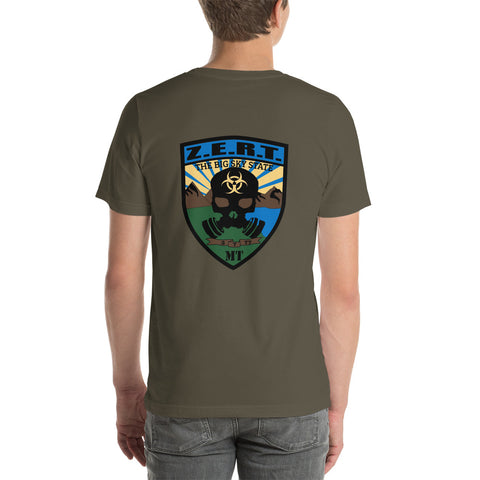 Image of ZERT Montana State Troop Short-Sleeve Unisex T-Shirt