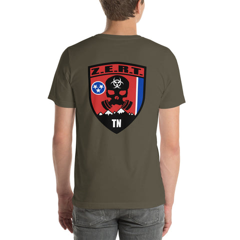 Image of ZERT Tennessee State Troop Short-Sleeve Unisex T-Shirt