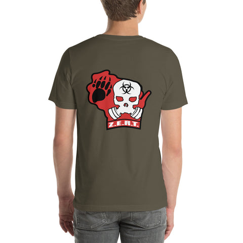 Image of ZERT Wisconsin State Troop Short-Sleeve Unisex T-Shirt